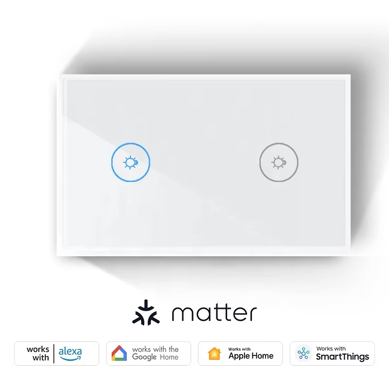 1 gang Matter Switch smart Home smart Light Switch